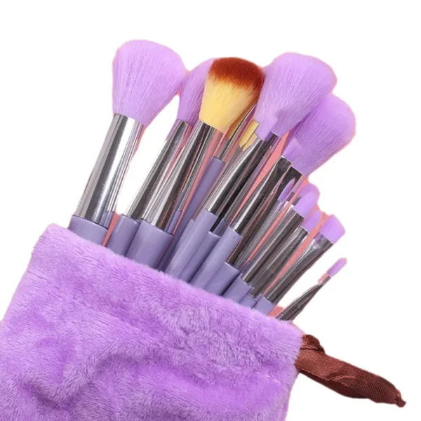 13Pcs Makeup Brush Set Make Up Concealer Brushes Blush Powder Eye Shadow Highlighter Foundation Cosmetic Beauty 4