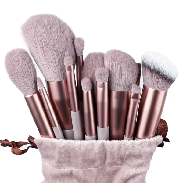 13Pcs Soft Fluffy Makeup Brushes Set for cosmetics Foundation Blush Powder Eyeshadow Kabuki Blending Makeup brush