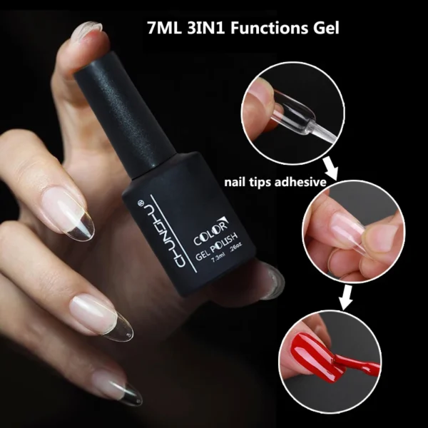 7ml Nail Glue Gel For Falses Tips Nail Art Decoration Adhesive Tool False French Tips Glue