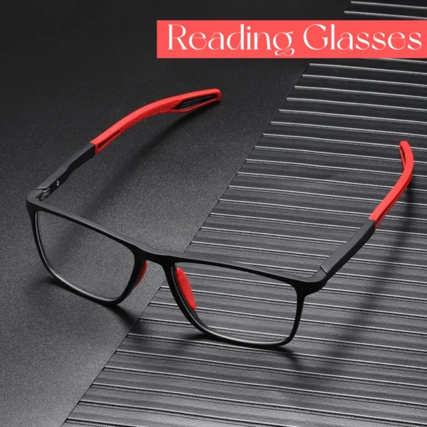 Anti blue Light Reading Glasses Ultralight TR90 Sport Presbyopia Eyeglasses Women Men Far Sight Optical Eyewear