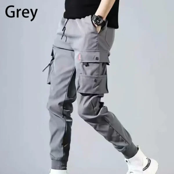Men Tactical Pants Classic Outdoor Hiking Multi Pockets Cargo Pants Combat Cotton Pant Casual Police Trousers 3