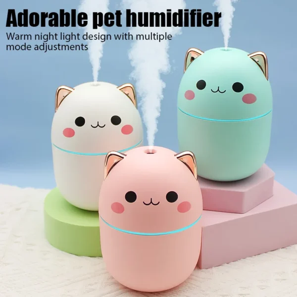 Mini Cute Air Humidifier Essential Oil Humidificadores Home Bedroom Aroma Diffuser Purifier perfume Cool Mist Maker