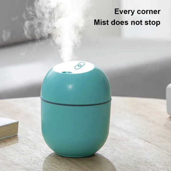 Portable USB Ultrasonic Air Humidifier Essential Oil Diffuser Car Purifier Aroma Anion Mist Maker with LED 1