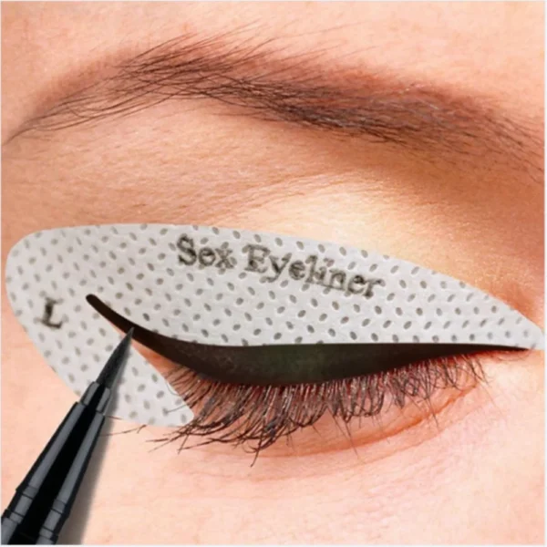 4pcs set Eyeliner Template Eye Makeup Stencil Eyebrows Eye Shadow Makeup Template Accessories Styling Drawing Guide