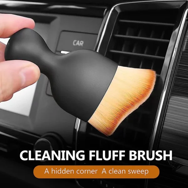 Car Interior Cleaning Tool Air Conditioner Air Outlet Cleaning Artifact Brush Car Brush Car Crevice Dust