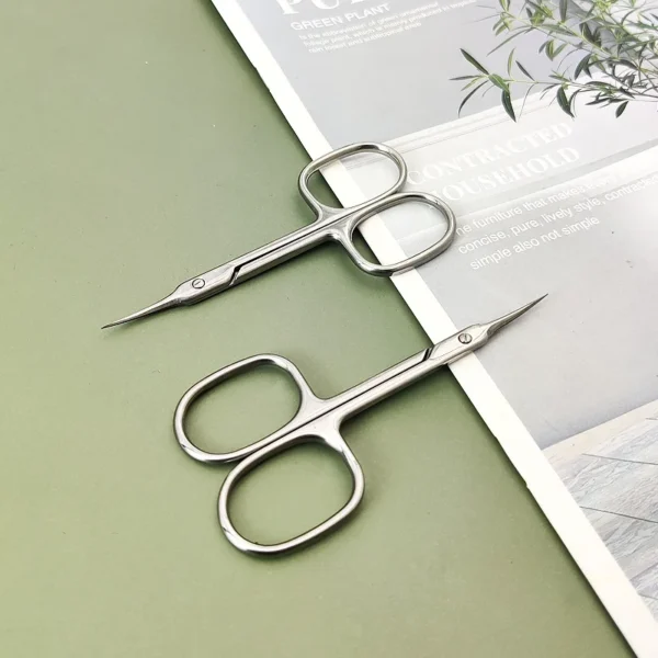 Cuticle Scissors Curved Nail Clipper Trimmer Dead Skin Remover Cuticle Cutter Professional Nail Art Tools Manicure 3
