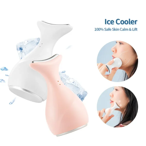 Skin Lifting Anti wrinkle Face Cooling Massager Ice Compress Calm Skin Ice Cooler Eye Pouch Neck
