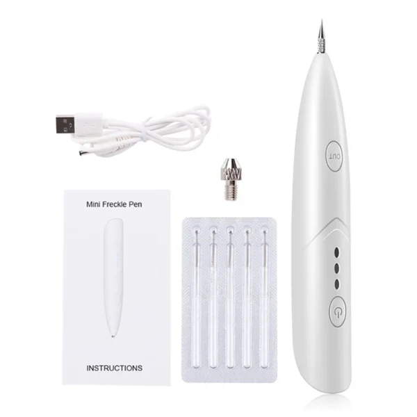 Skin Tag Removal Laser Pen Facial Cleansing Acne Blackhead Remover Plasma Pen for Papilloma Wart Pimple